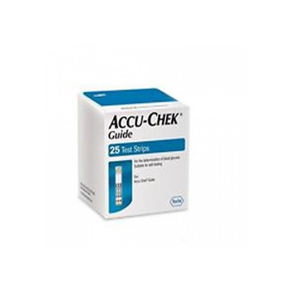 ACCU-CHEK GUIDE 25 STRIPS RETA