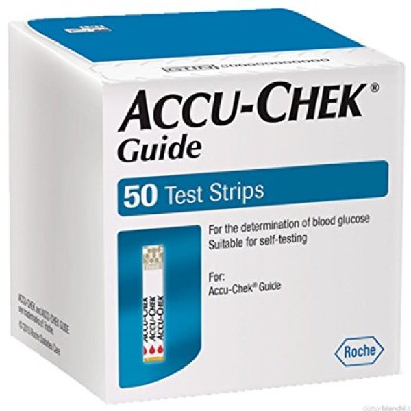 ACCU-CHEK GUIDE 50 STRIPS RETA
