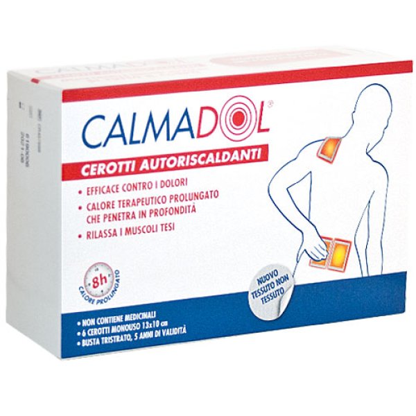 CALMADOL CEROTTI AUTORISCALDANTI 6 PEZZI