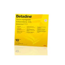 Betadine 10 Garze Impregnate 10x10