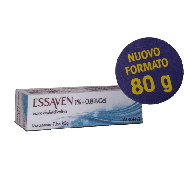 ESSAVEN GEL 80 G 10MG/G+8MG/G