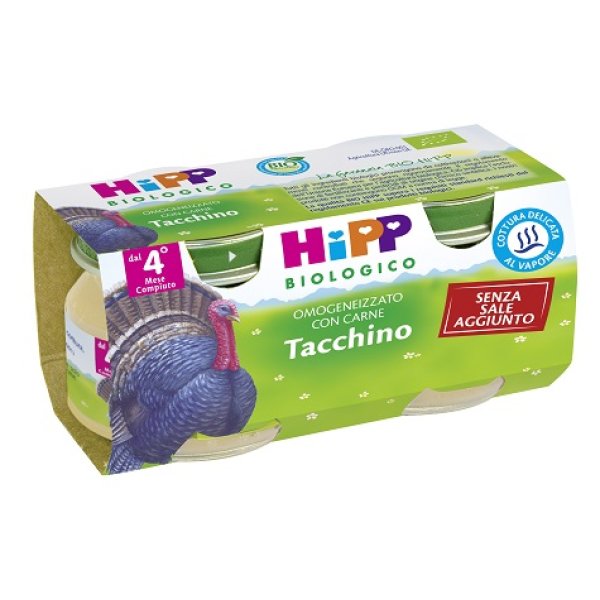 HIPP BIO OMOG TACCHINO 2X80G