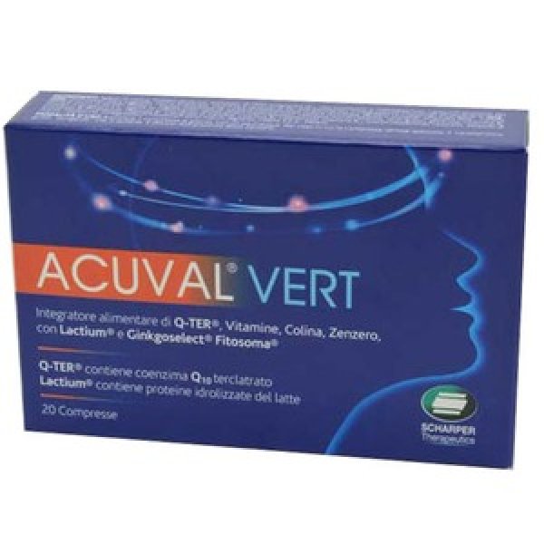 ACUVAL VERT 20 COMPRESSE