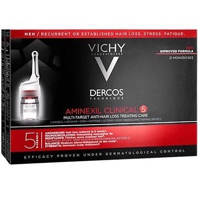 Vichy Dercos Trattamento Aminexil Uomo 21 Fiale