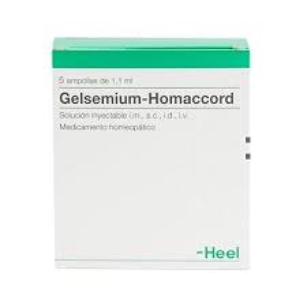 GELSEMIUM HOMAC 10F 1,1ML HEEL