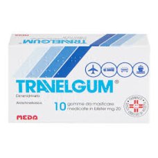 TRAVELGUM*10GOMME MAST 20MG