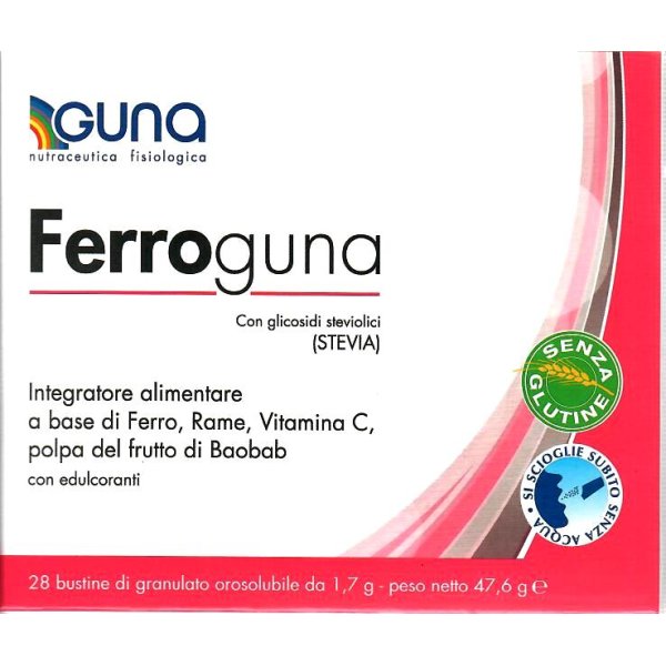 FERROGUNA 28 BUSTINE OROSOLUBILI