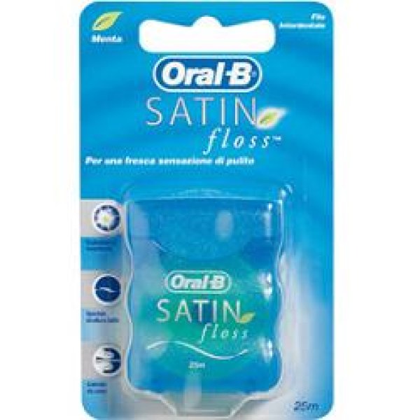 Oral-B Satin Floss - Filo interdentale, 25mt