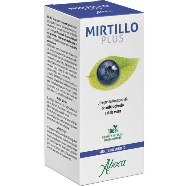 MIRTILLO PLUS SUCCO CONCENTRATO 100ML