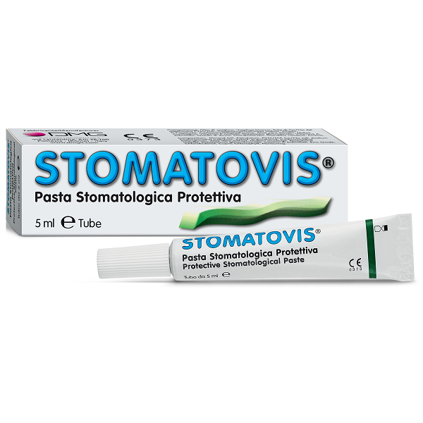 PASTA STOMATOLOGICA PROTETTIVA STOMATOVIS STOMATITI AFTOSE 5ML