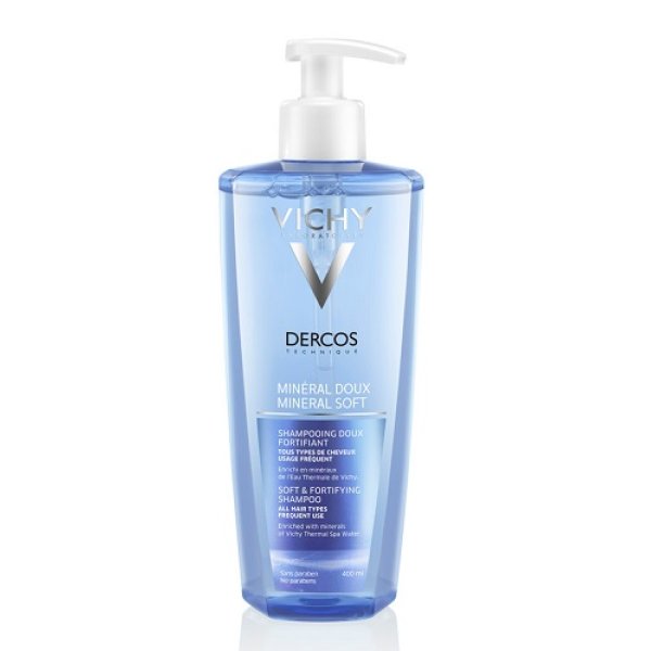 Vichy Dercos Shampoo Mineral Doux Dolce Fortificante 400ml