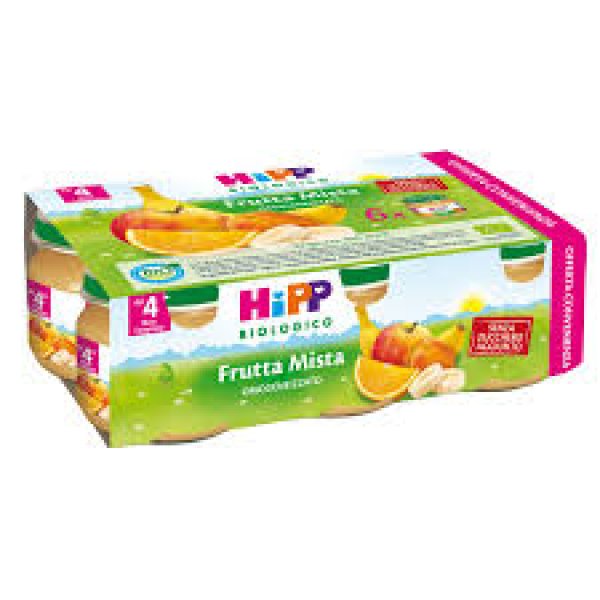 HIPP BIO OMOGENEIZZATO FRUTTA MISTA 6 X 80