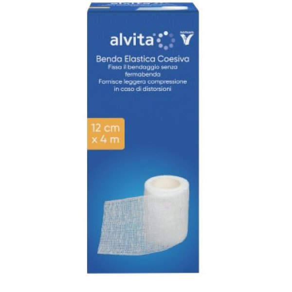BENDA ELASTICA COESIVA ALVITA 12X4
