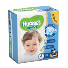 HUGGIES BASE BOY 3 20PZ