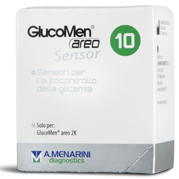 STRISCE GLUCOMEN AREO SENSOR PER ANALISI DEL GLUCOSIO 10 PEZZI STRISCE GLUCOMEN AREO SENSOR PER ANALISI DEL GLUCOSIO 10 PEZZI