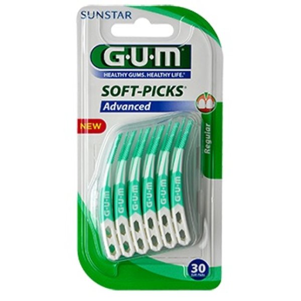 GUM SOFTPICKS ADVANCED SCOVOLINI LARGE 30 PEZZI