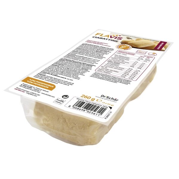 FLAVIS CIABATTINE 4X65G