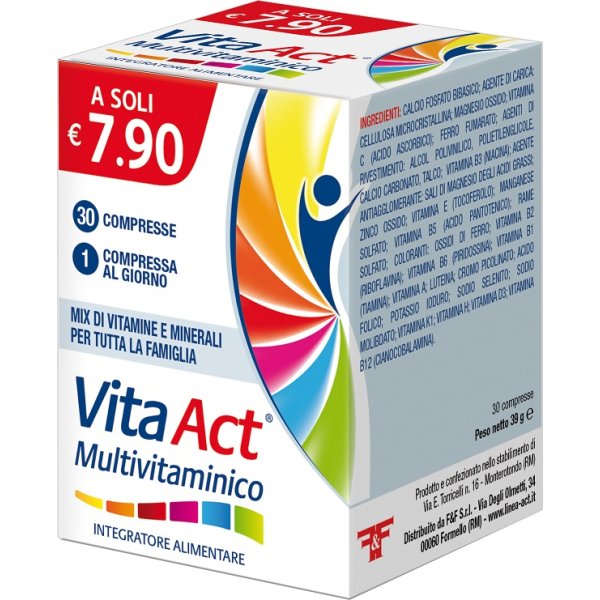 MULTIVITAMINICO ACT 30CPR