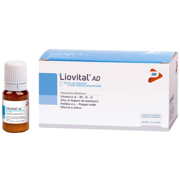 LIOVITAL AD 10 FLACONCINI DA 10 ML