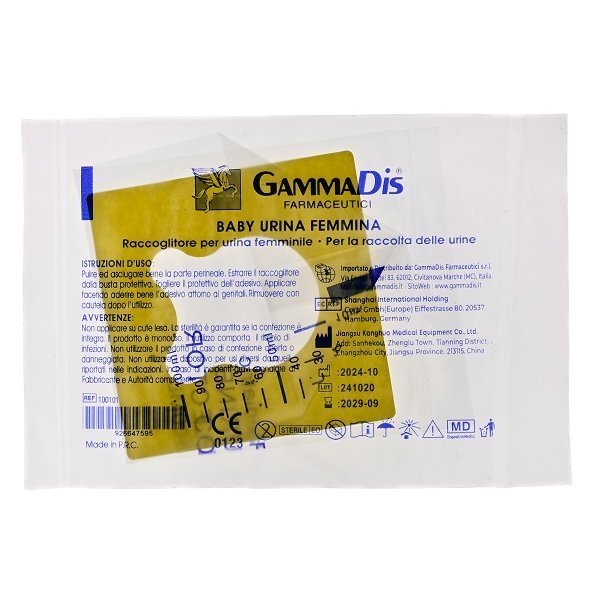 CONTENITORE URINA BABY FEMMINA