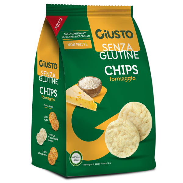 GIUSTO S/G CHIPS FORMAGGIO 40G GIUSTO S/G CHIPS FORMAGGIO 40G