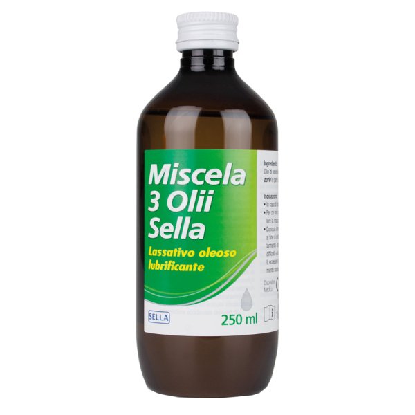 MISCELA 3 OLI LASSATIVO MD SELLA 250 ML