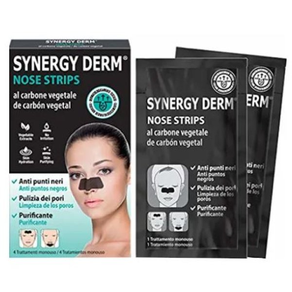 SYNERGY DERM NOSE STRIPS 4 TRATTAMENTI MONOUSO SYNERGY DERM NOSE STRIPS 4 TRATTAMENTI MONOUSO