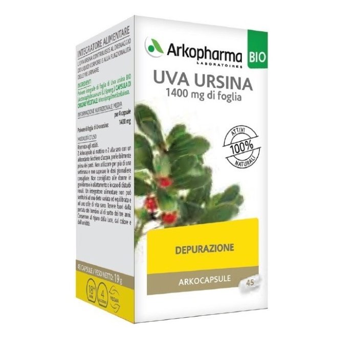 ARKO CAPSULE UVA URSINA BIO 45 CAPSULE ARKO CAPSULE UVA URSINA BIO 45 CAPSULE