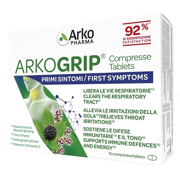 ARKOGRIP 15 COMPRESSE