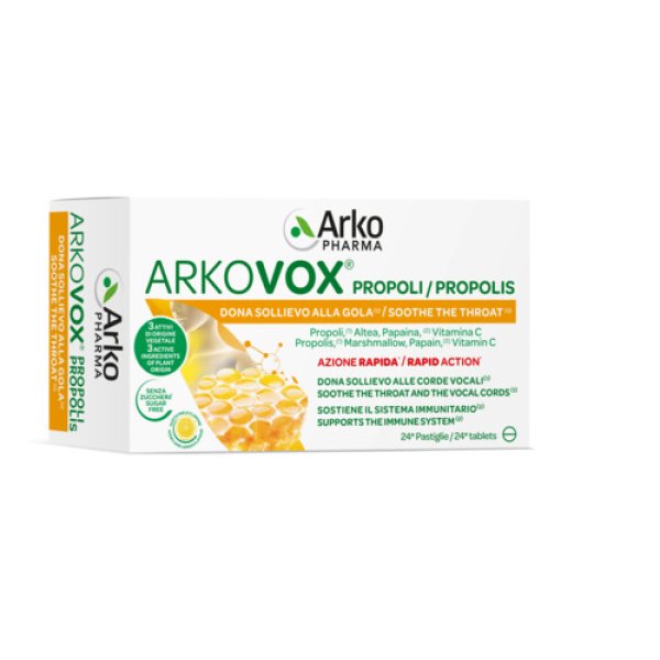 ARKOVOX PROPOLI MIELE/LIMONE 24 COMPRESSE