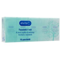 ALVITA FAZZOLETTI CARTA 6X10PZ ALVITA FAZZOLETTI CARTA 6X10PZ