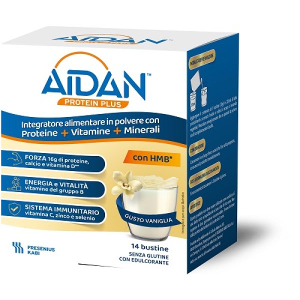 AIDAN PROTEIN PLUS+VAN 14BUST