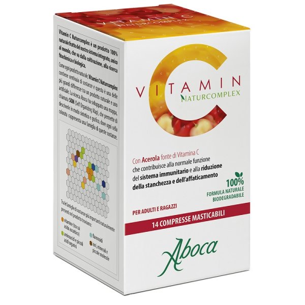 VITAMIN C NATURCOMPLEX 14CPR