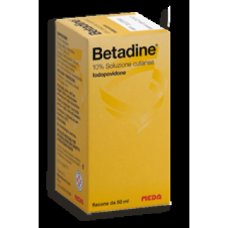 Betadine Soluzione Cutanea Flacone 50ml 10%