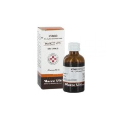 IODIO (MARCO VITI)*orale soluz 20 ml 2% + 2,5%