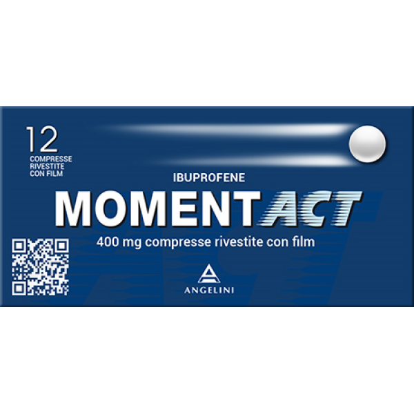 MOMENTACT 12 COMPRESSE RIVESTITE 400 MG