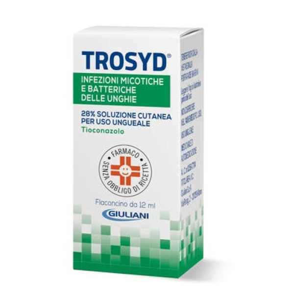 TROSYD SOLUZIONE UNGHIE 12ML 28%